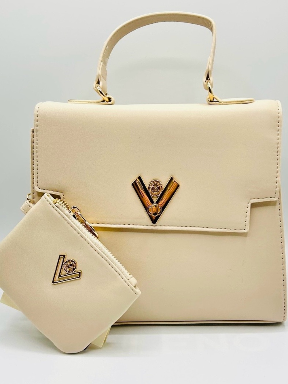 Women’s Valentino Orlandi Vegan Leather Handbag with Crossbody